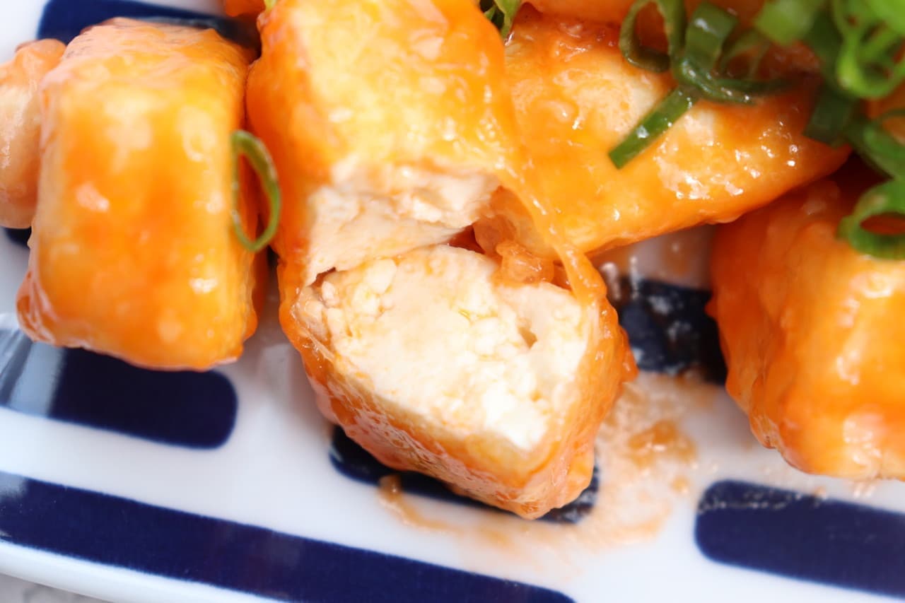 Tofu shrimp mayo style
