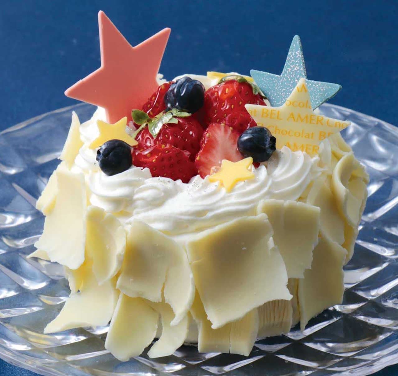 "Tanabata cake" for a limited time at Chocolat Bel Amer
