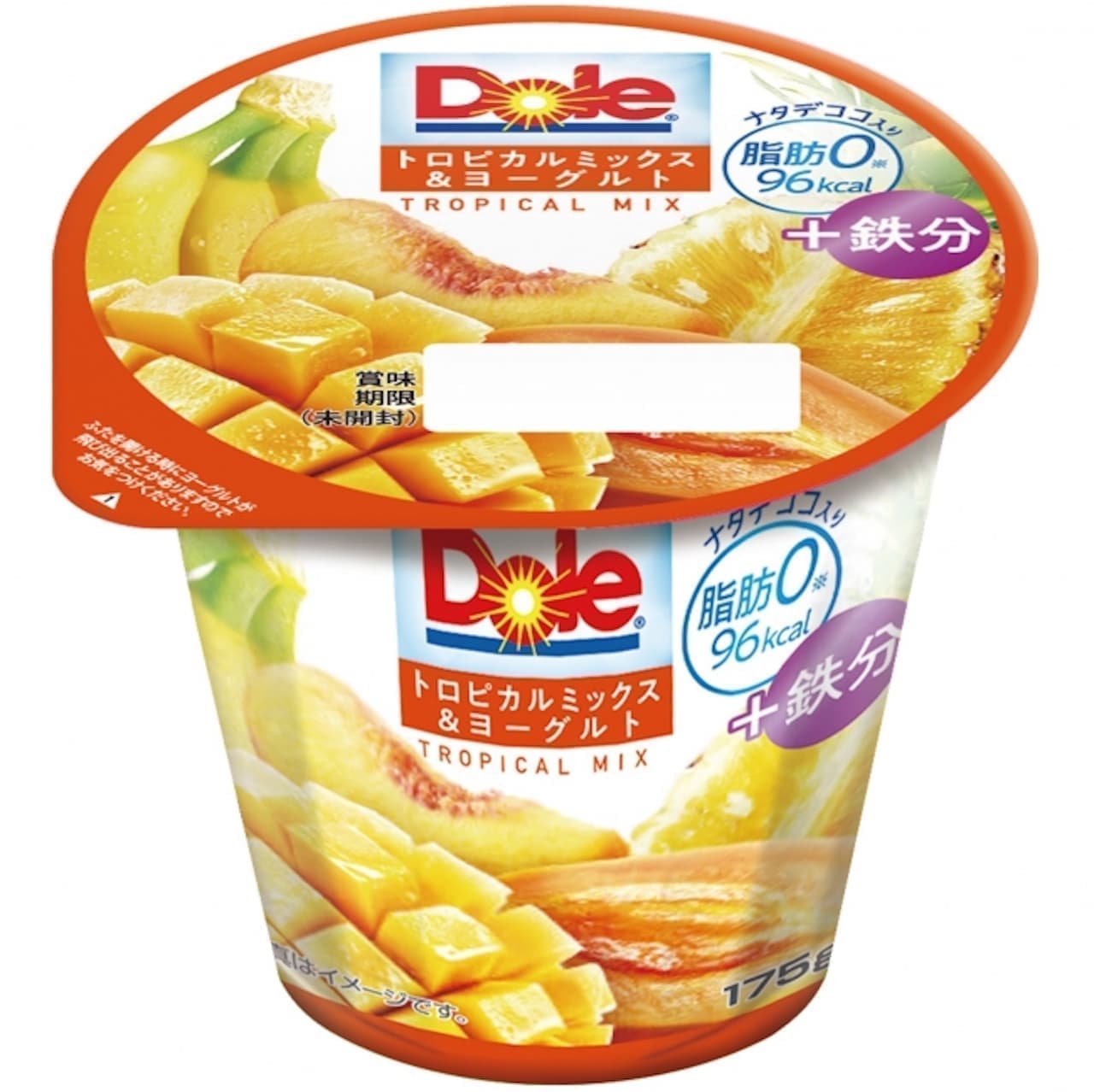 新商品「Dole トロピカルミックスヨーグルト＋鉄分」 -- フルーツソースを加えて鉄分を配合 [えん食べ]