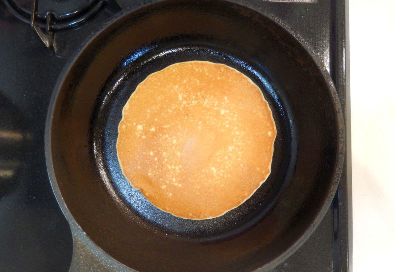白玉粉を使ったモチモチパンケーキのレシピ