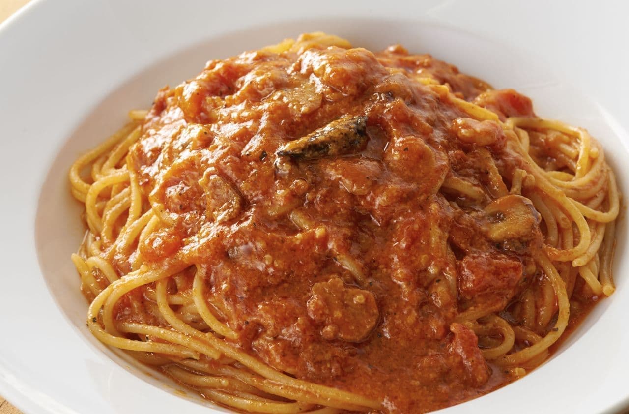 カプリチョーザ大創業祭「トマトとニンニクのスパゲティ」