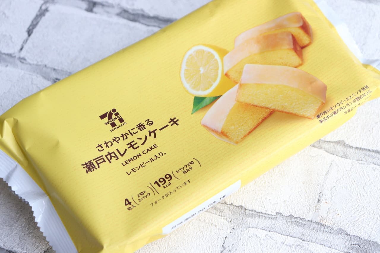 7-ELEVEN Cafe Setouchi Lemon Cake