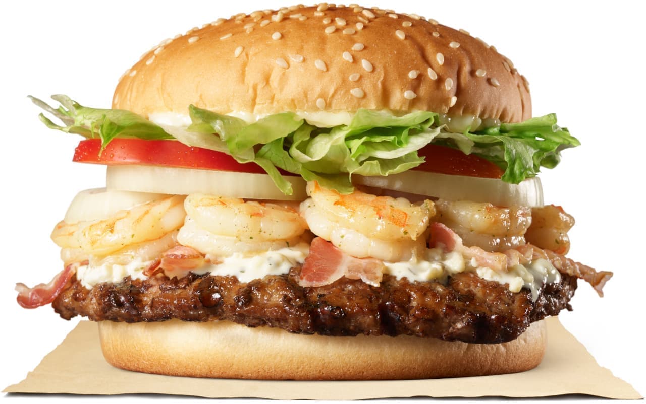 Burger King "Tartar 6 Shrimp Wapper" "Tartar 3 Shrimp Wapper Jr."
