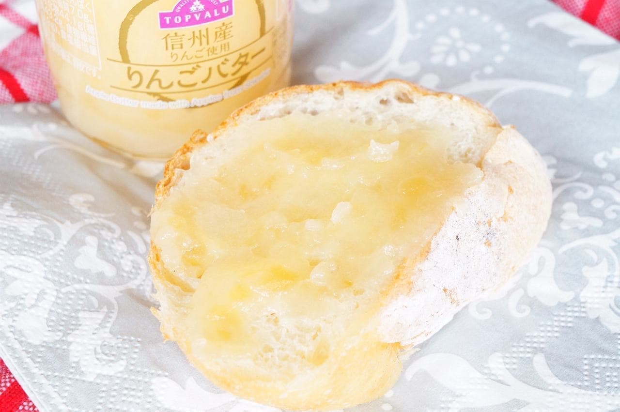 AEON TOPVALU's "Apple butter using apples from Shinshu"