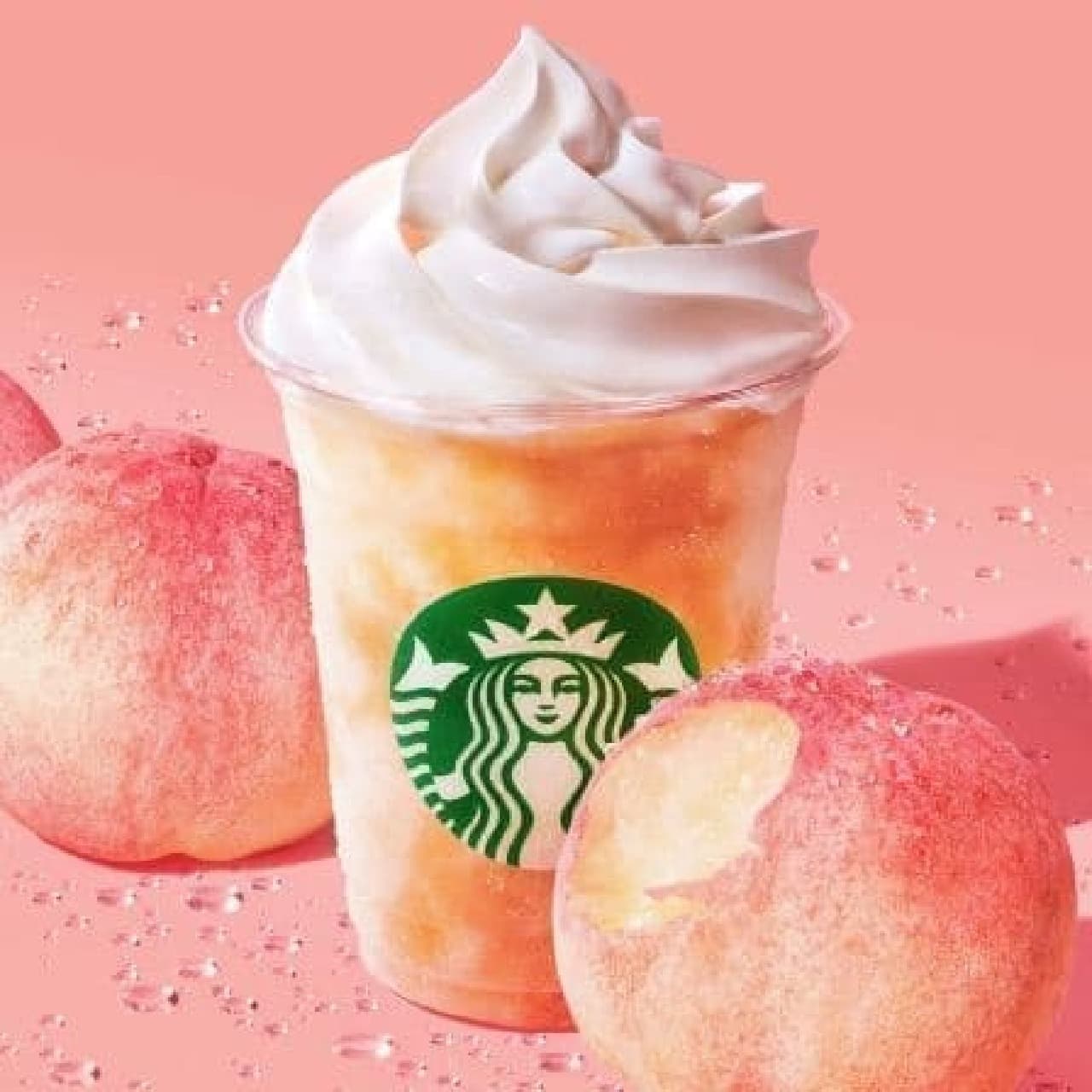 Starbucks "Juicy Peach Frappuccino"