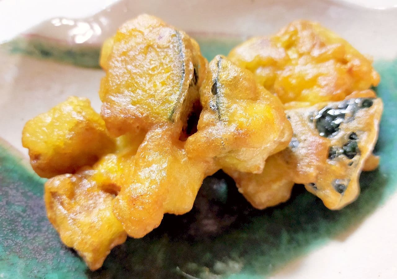 お好み焼きの粉を使った天ぷらのリメイクレシピ