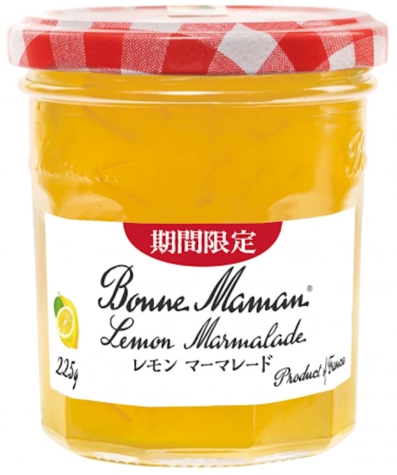 "Bonne Maman Lemon Marmalade" for a limited time