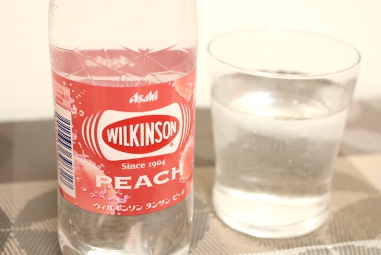 Asahi Soft Drinks "Wilkinson Tansan Peach"