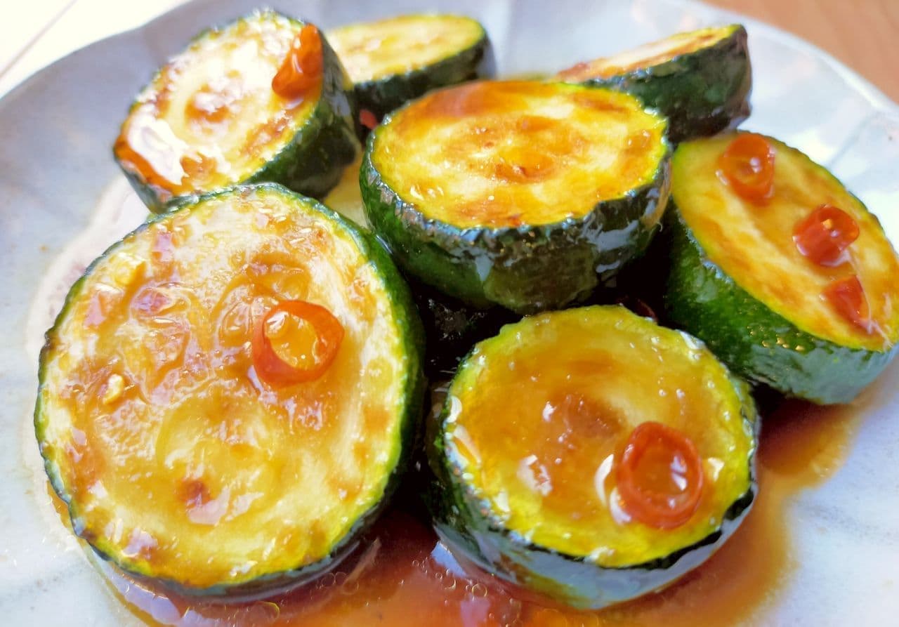 Easy "Chinese style grilled zucchini"