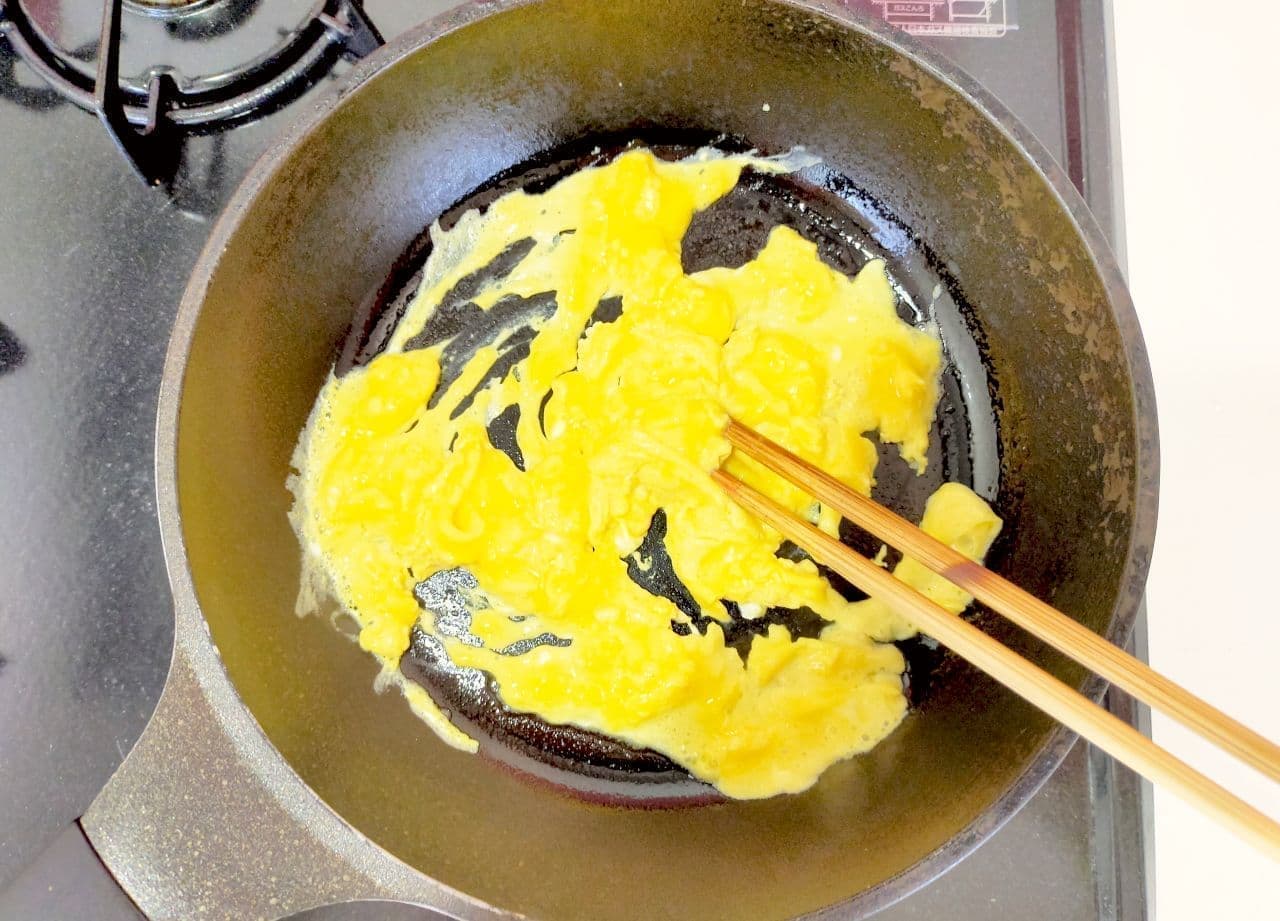 「きゅうりと卵の炒め物」簡単レシピ