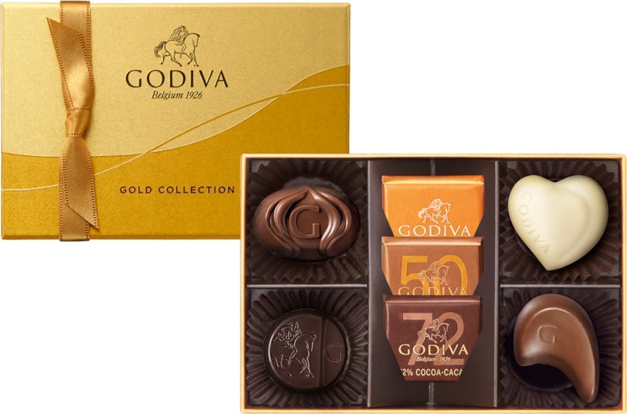 Godiva classic "Gold Collection"