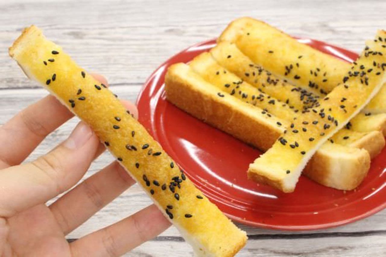 Recipe "Daigakuimo-style toast"