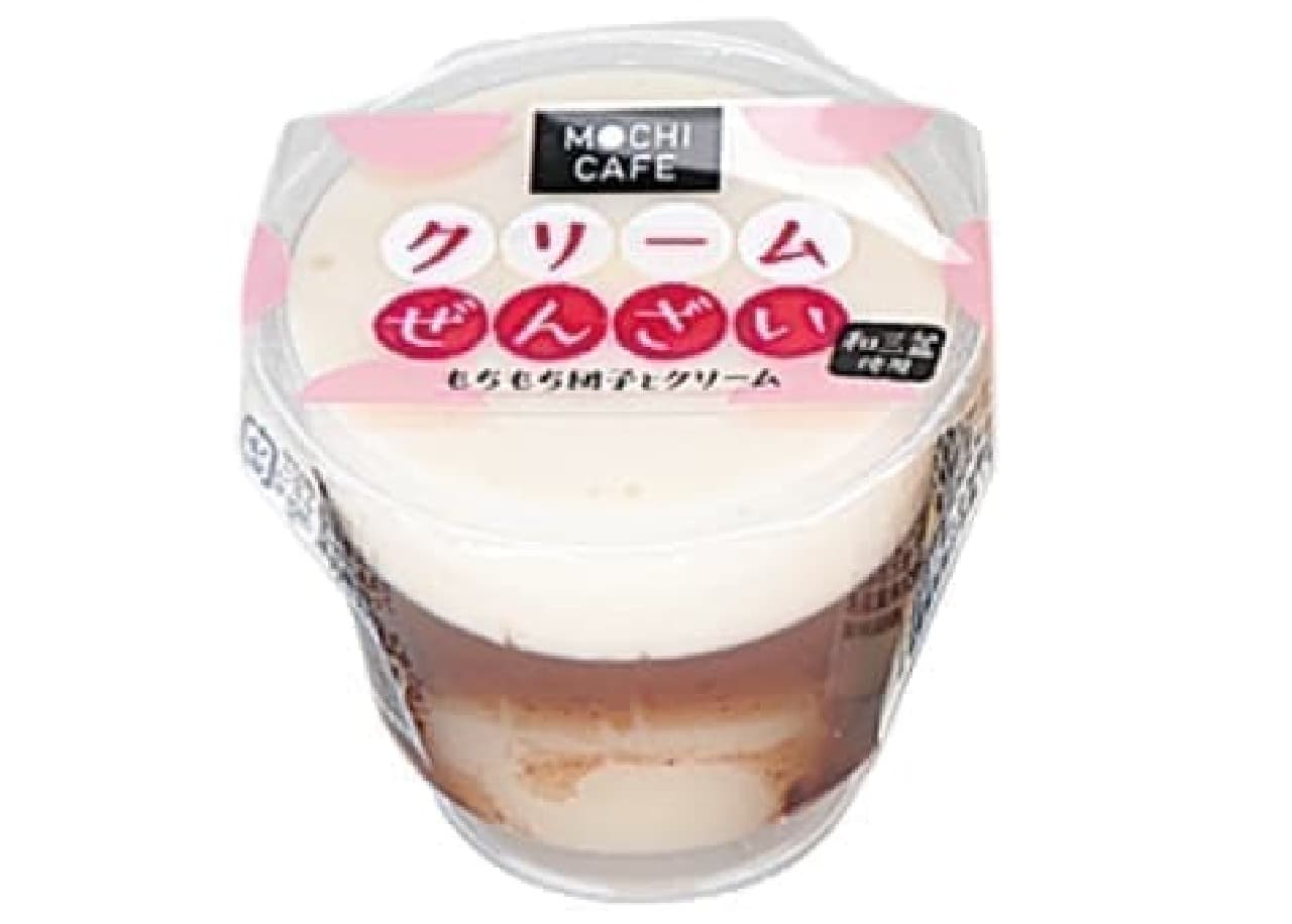 Tokushima Sangyo Mochi Cafe Cream Zenzai 120g