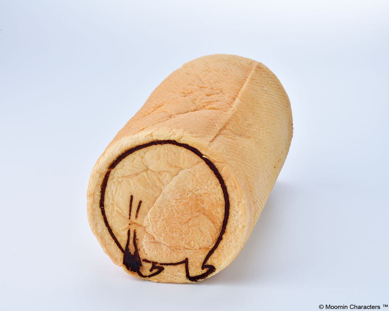 Moomin round buttocks bread