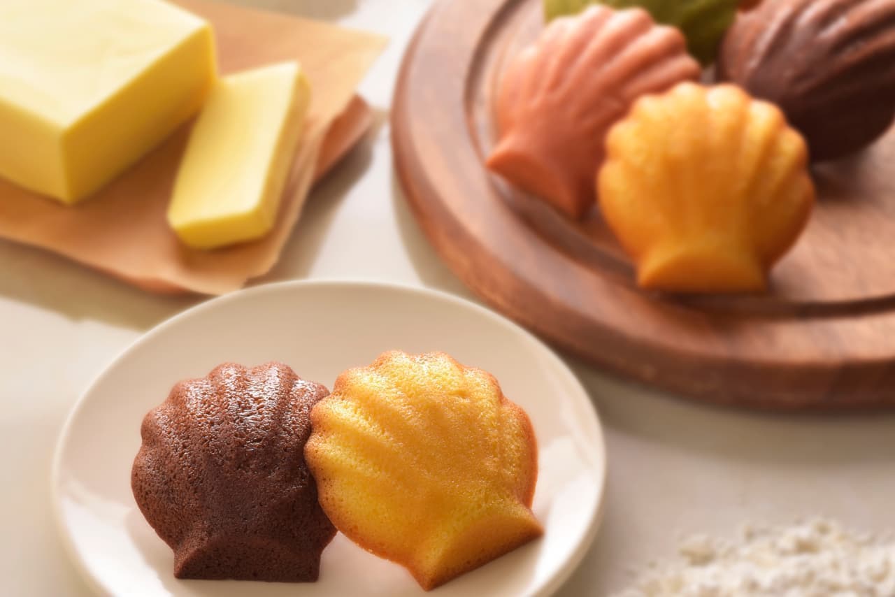 The classic "Madeleine" at the Ginza Cozy Corner has been renewed.