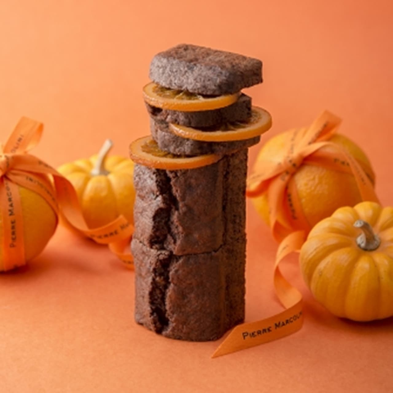Halloween limited "orange chocolate cake" for Pierre Marcolini