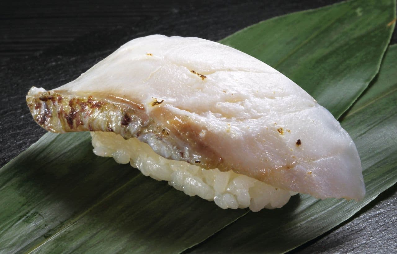 くら寿司「絆真鯛塩〆炙り」