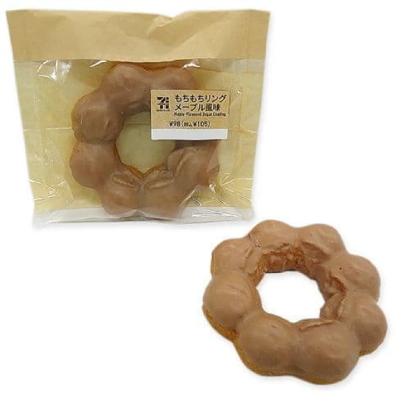 7-ELEVEN "Mochimochi Ring Maple Flavor"