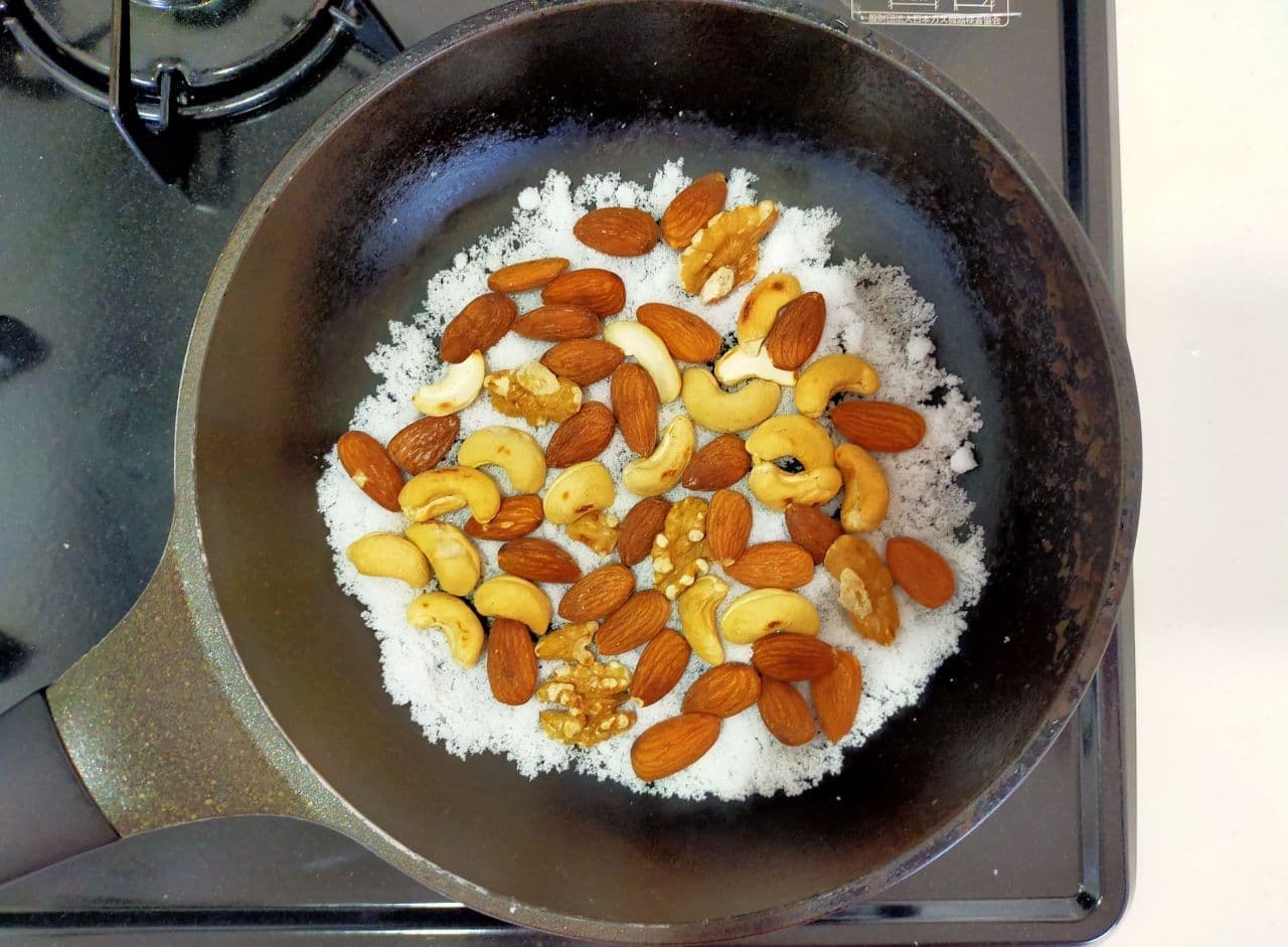 カラメルナッツの簡単レシピ