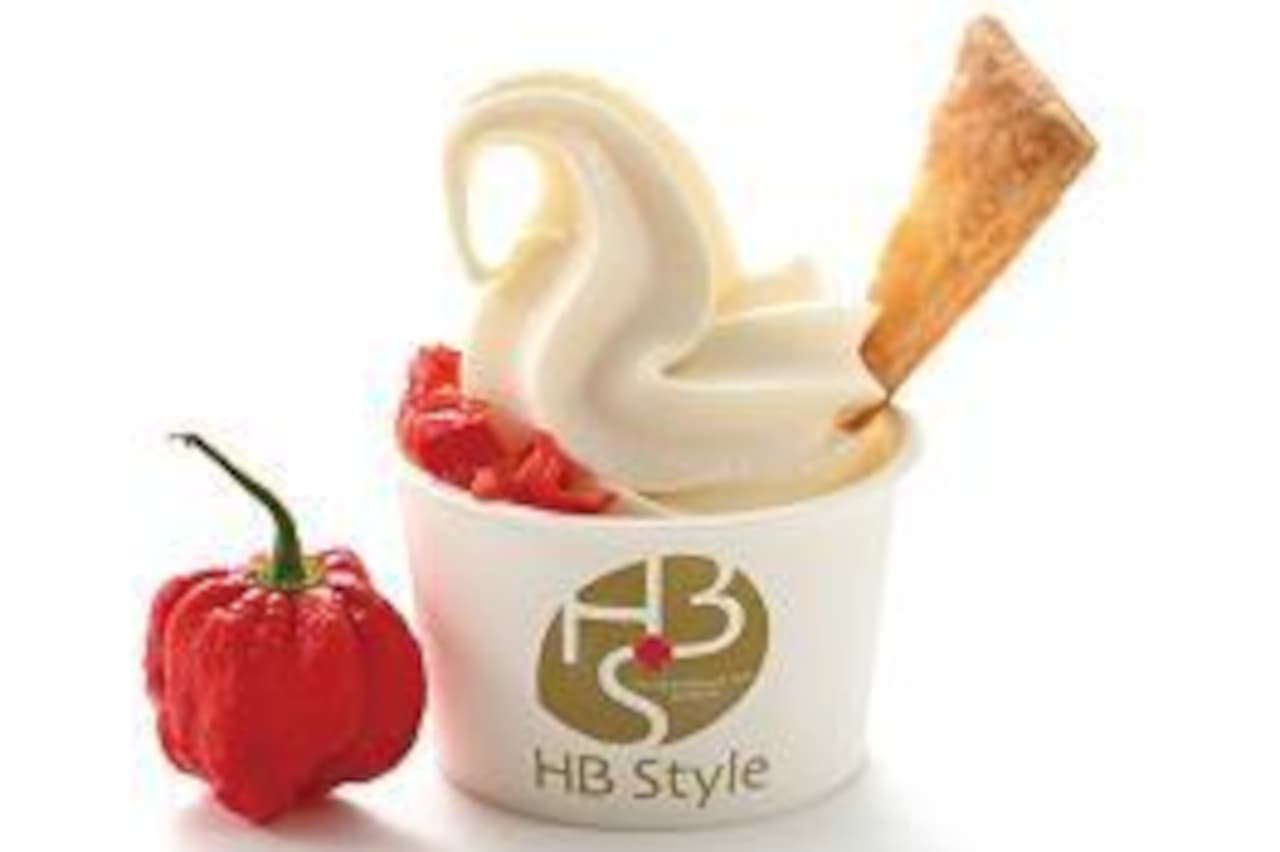"Apricot kernel soft serve ice cream topping" at Kiyoken's sweets specialty store