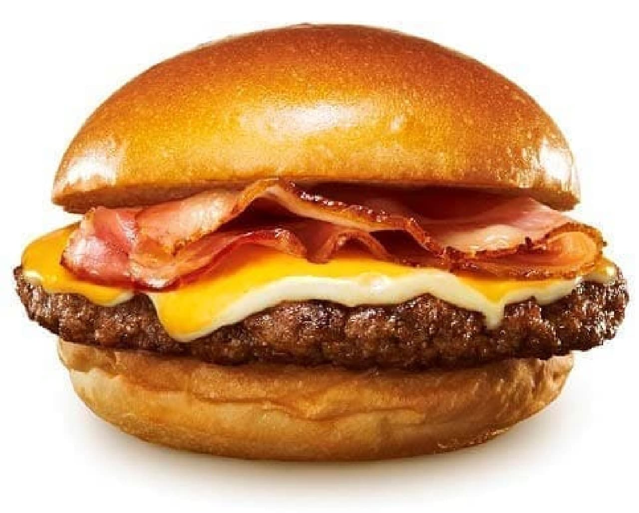 Lotteria with "Feast Wide Exquisite Bacon Cheeseburger"