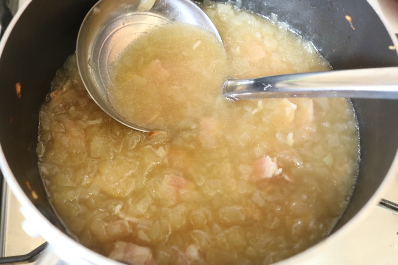 レシピ「オニオンスープ」