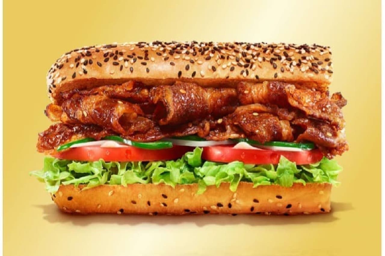 Subway "Charcoal-grilled ribs / beef"