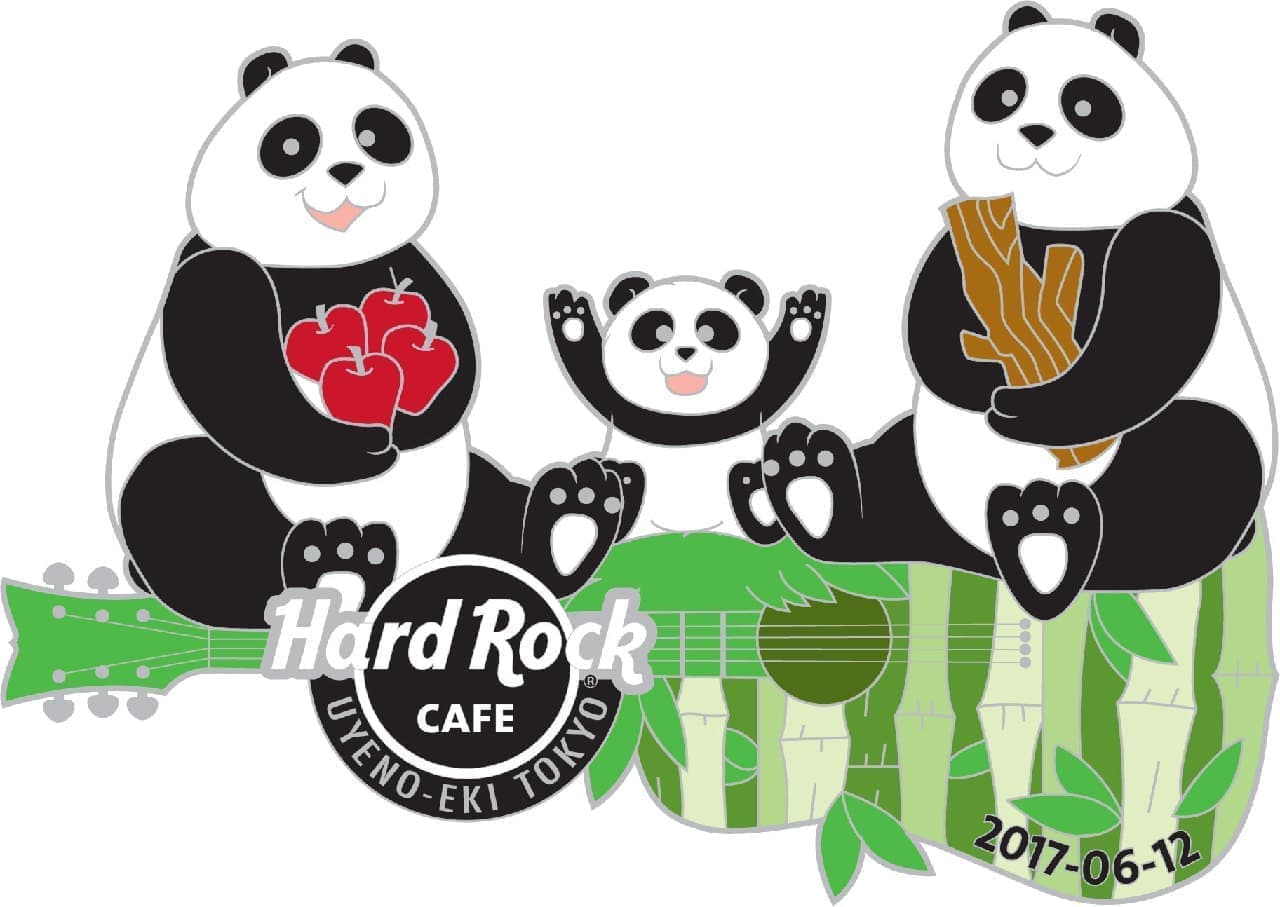 ☆HARD ROCK CAFE☆ハードロックカフェ☆上野パンダ 23 桜 ピンバッジ