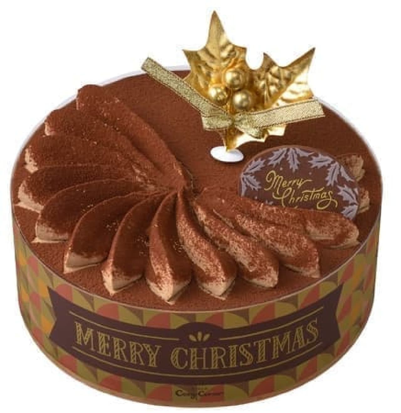 銀座コージーコーナー通販限定「クリスマスチョコレートケーキ（5号）」