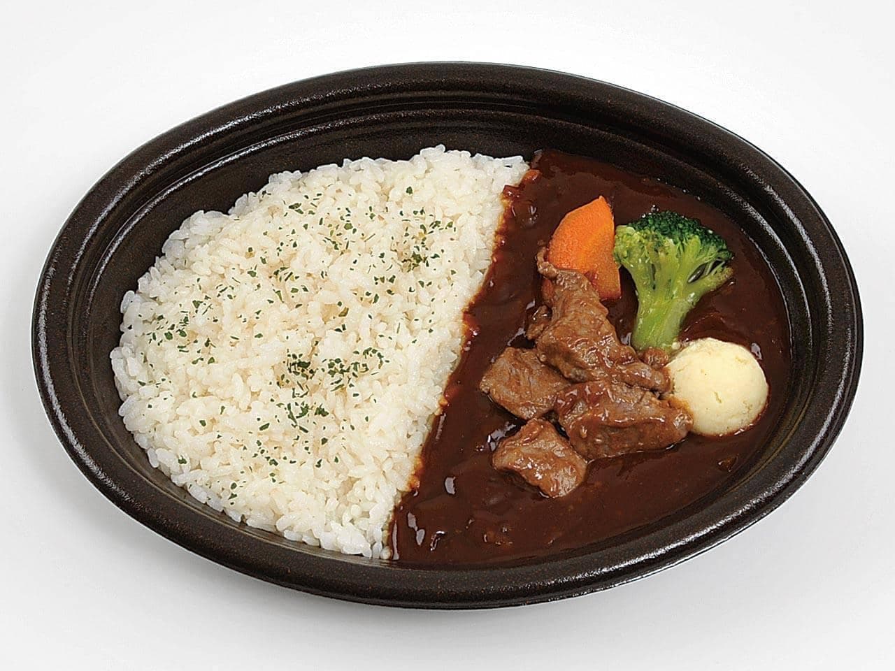 Ministop "Beef tenderloin beef stew & rice"