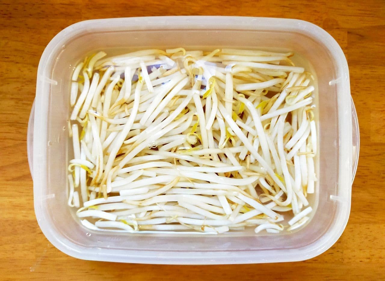 Step 2 How to save bean sprouts