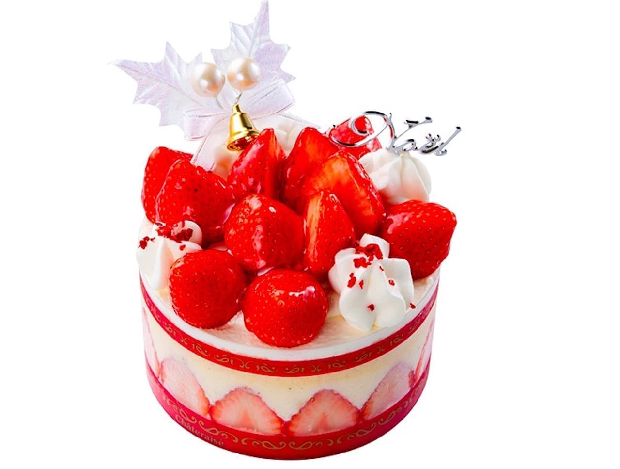 Chateraise "Xmas Premium Strawberry Decoration 12cm"