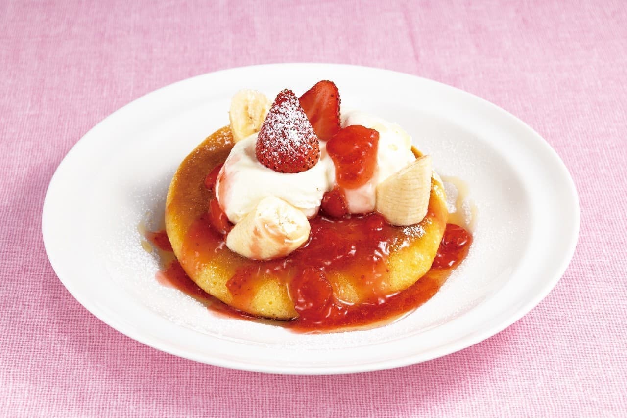 Gusto "Strawberry and Mascarpone Pancakes"
