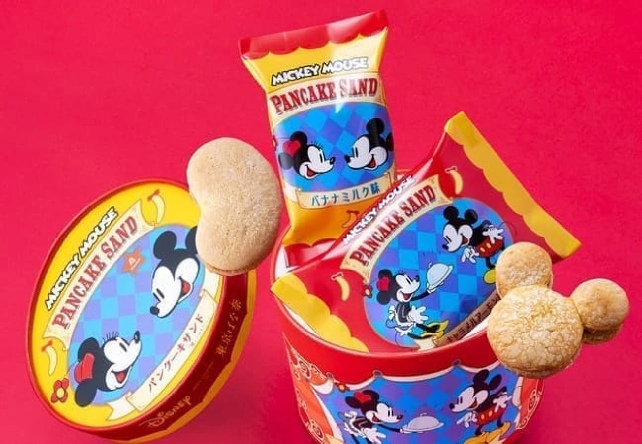 Disney SWEETS COLLECTION by 東京ばな奈『ミッキーマウス/パンケーキサンド「見ぃつけたっ」』