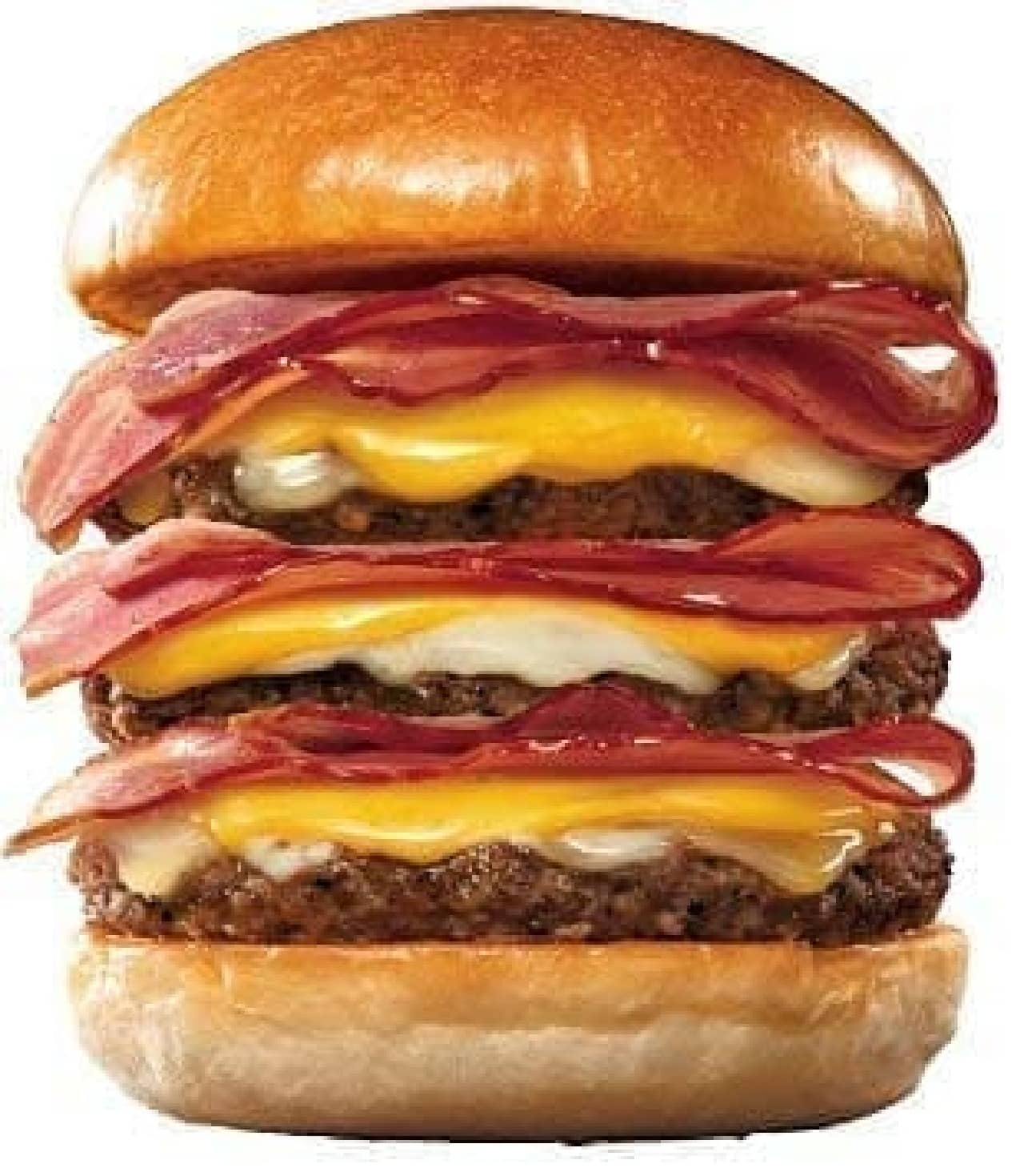 Lotteria "Triple Bacon Triple Exquisite Cheeseburger"