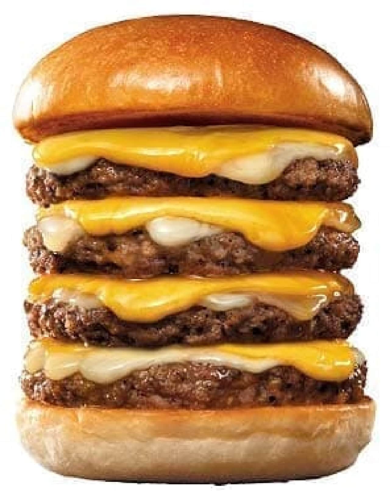 Lotteria "4-dan exquisite cheeseburger"
