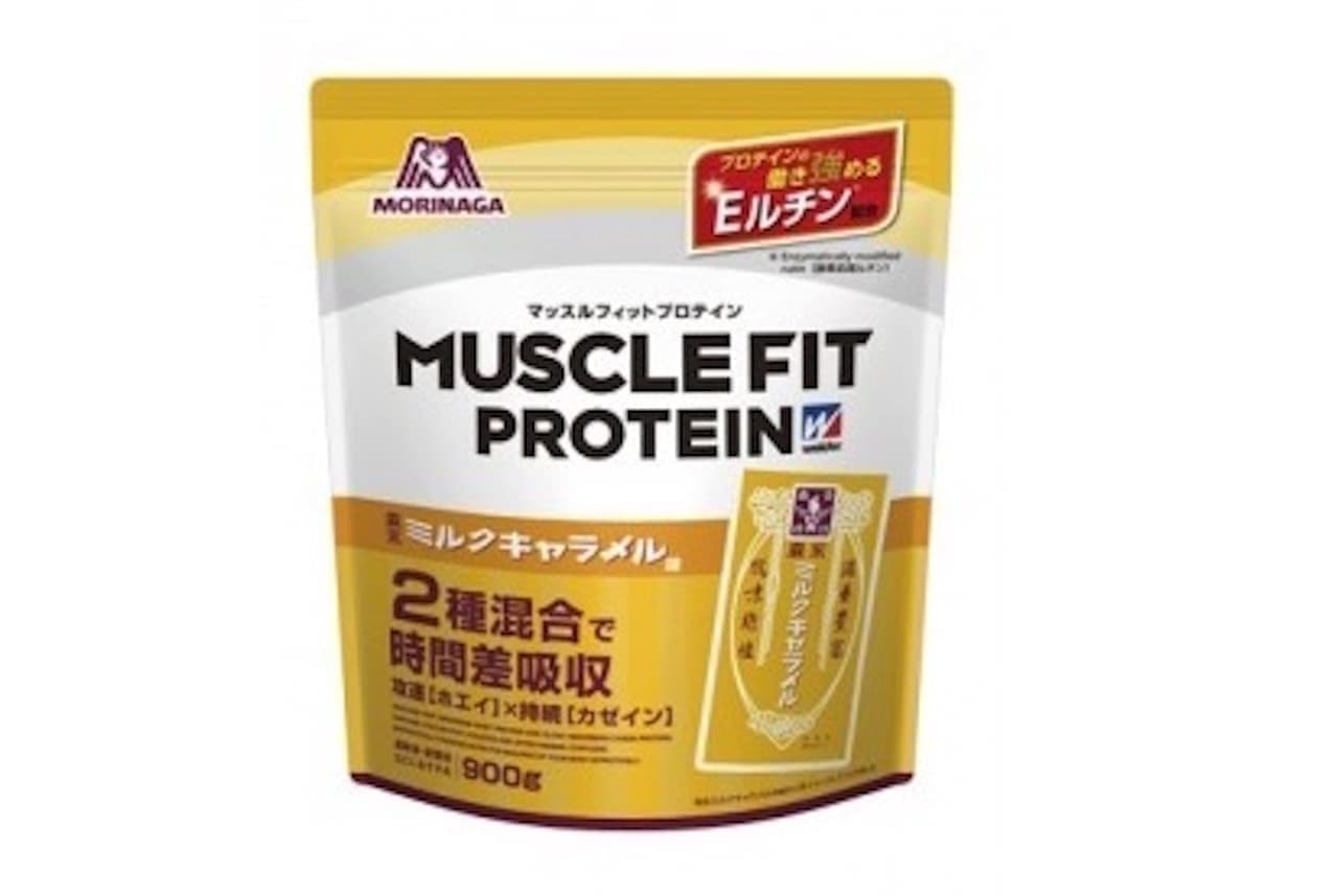 "Muscle Fit Morinaga Milk Caramel Flavor" from Morinaga & Co.