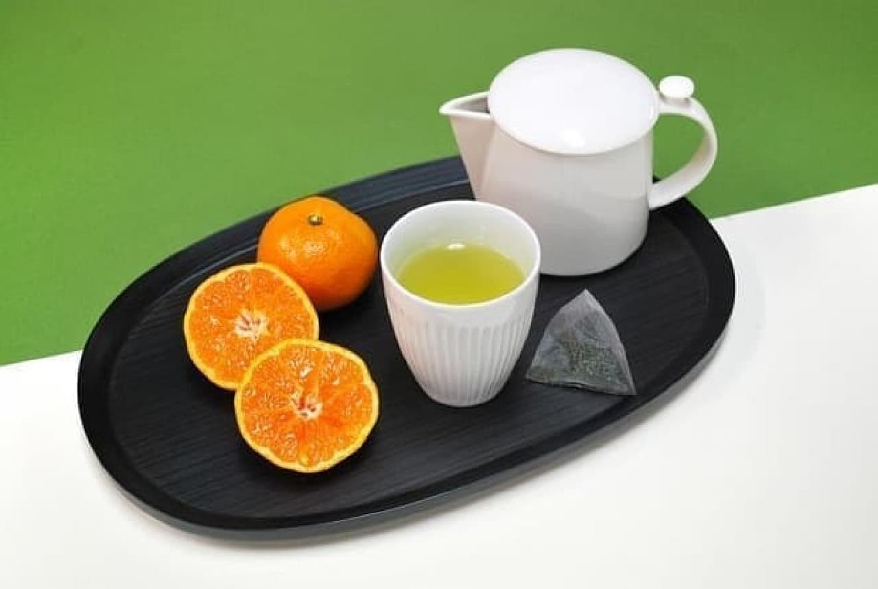 Fukujuen "Mikan Green Tea Tea Pack"