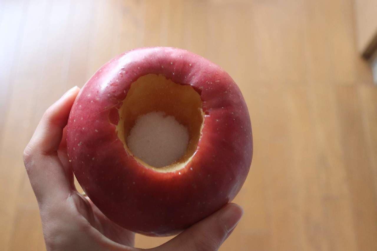 Easy-baked apples in the microwave for 5 minutes