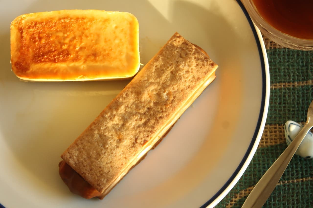 Lawson "Ryuso Caramel Sandwich" "Rei Melted Cheese Terrine"