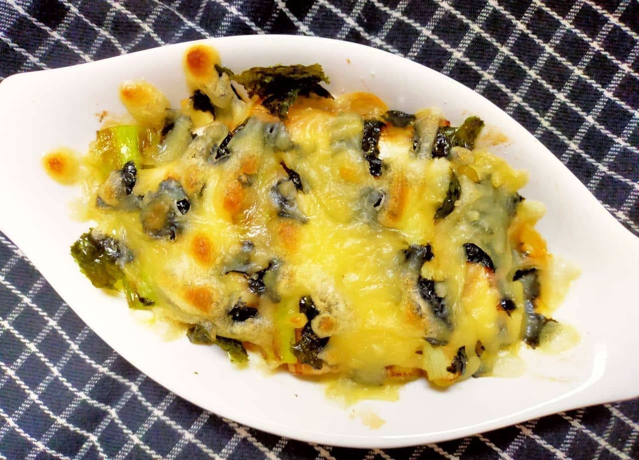 「ねぎ海苔チーズ焼き」レシピ
