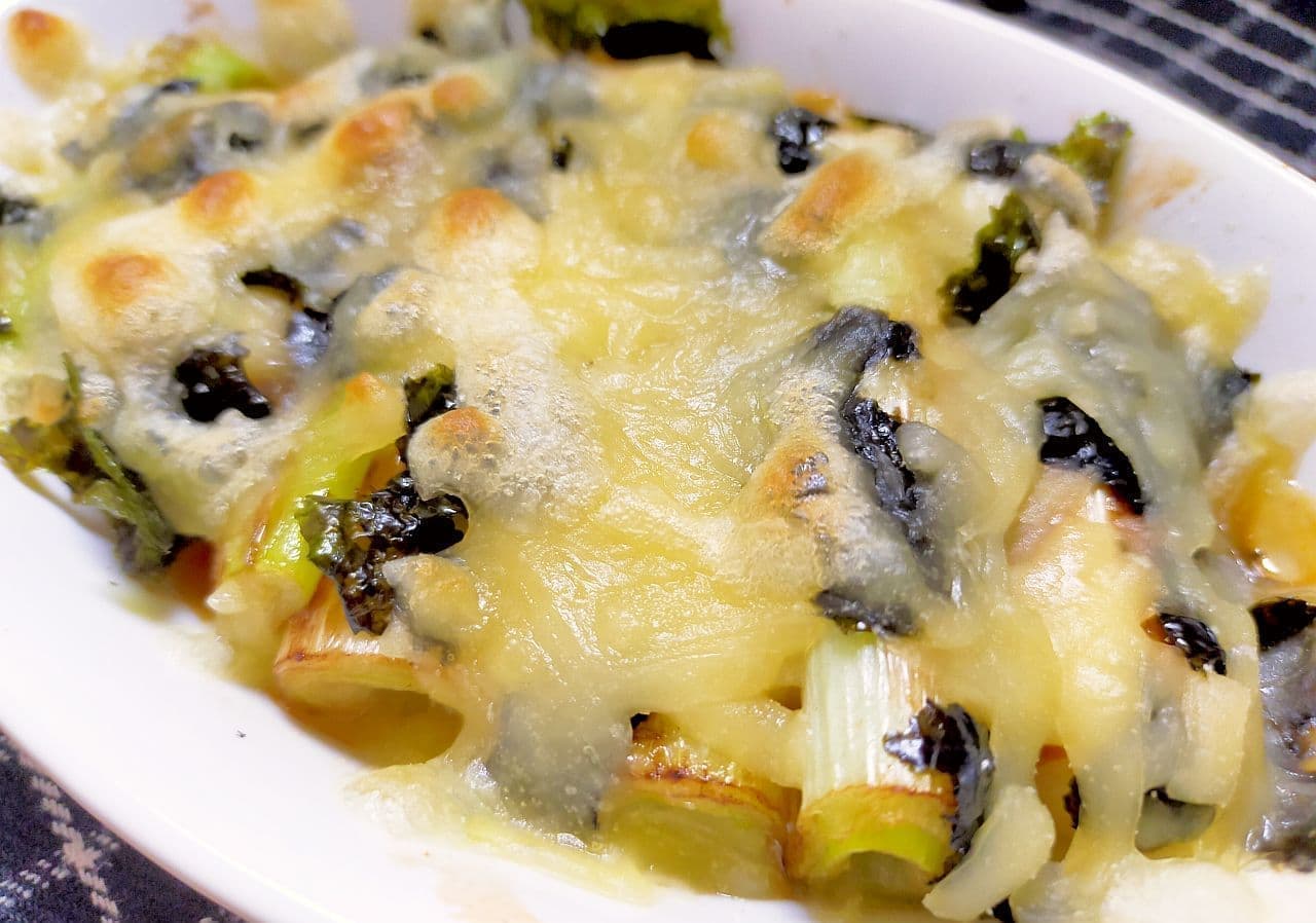 「ねぎ海苔チーズ焼き」レシピ