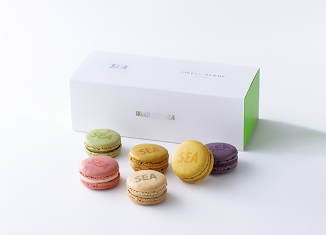 Pierre Hermé "WIND AND SEA" bespoke macaroons limited quantity