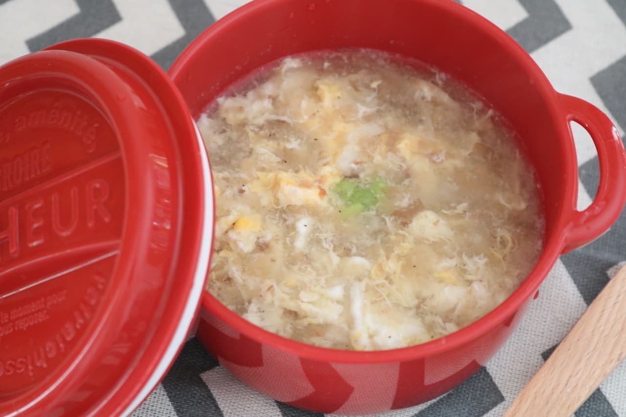 Recipe "soup with plenty of garlic"