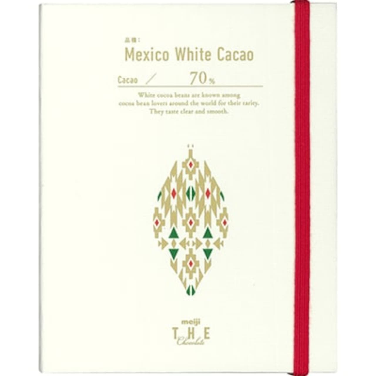 "Meiji The Chocolate Mexico White Cacao" and 3 other types