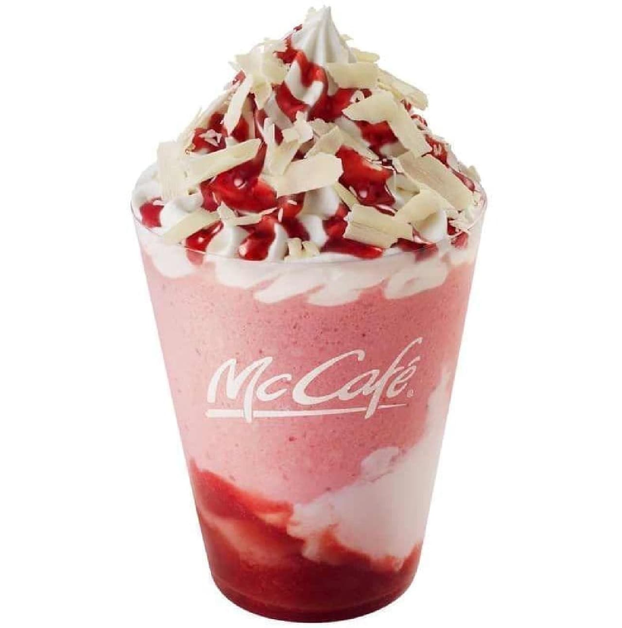 McDonald's "White Chocolate Strawberry Frappe"