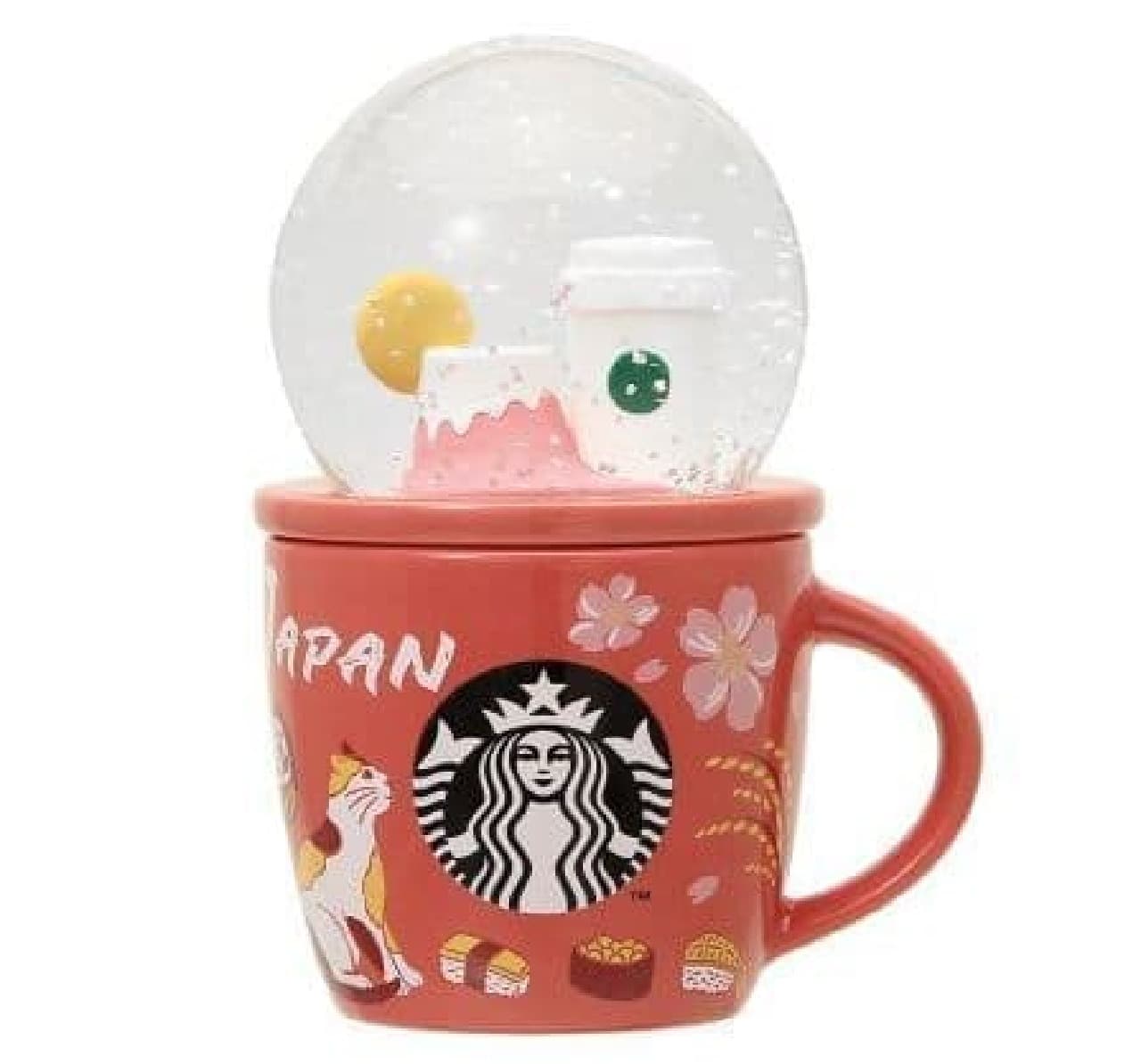Starbucks "Collectable Snow Globe & Mug JAPAN 89ml"