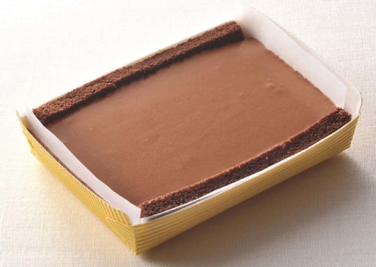 Weekend limited "Chocolate Rare Cheesecake" in Morozoff, Tohoku and Kanto