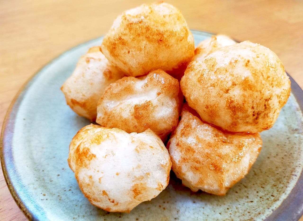 Easy recipe for "mochi okaki" in the microwave