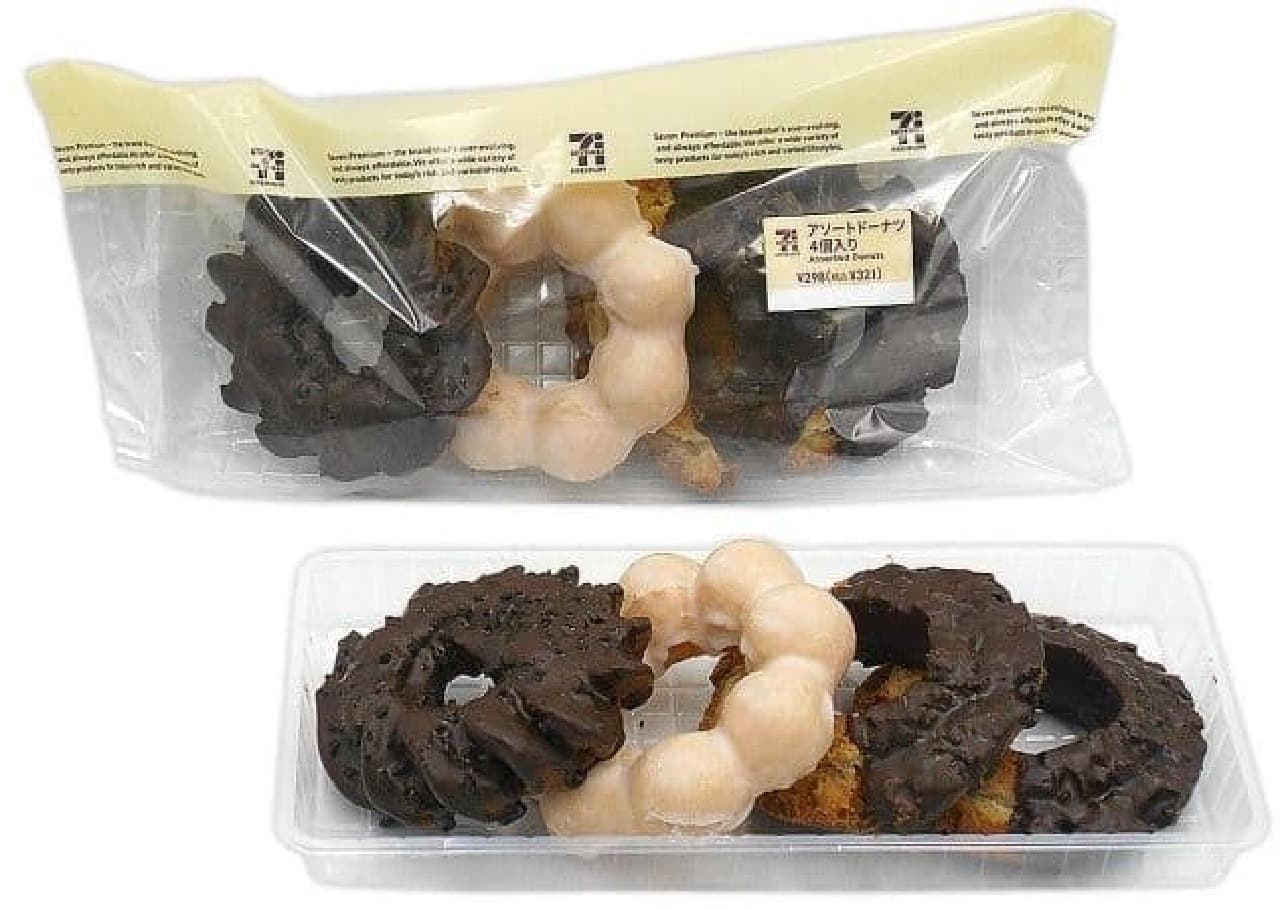 7-ELEVEN "Assorted Donuts 4 Pieces"